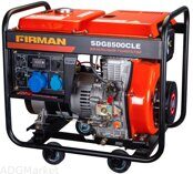 Генератор дизельный SDG8500TCLE